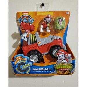 Nickelodeon Paw Patrol Marshall Deluxe Dino Rescue Vehicle Fun Prehistoric Adven